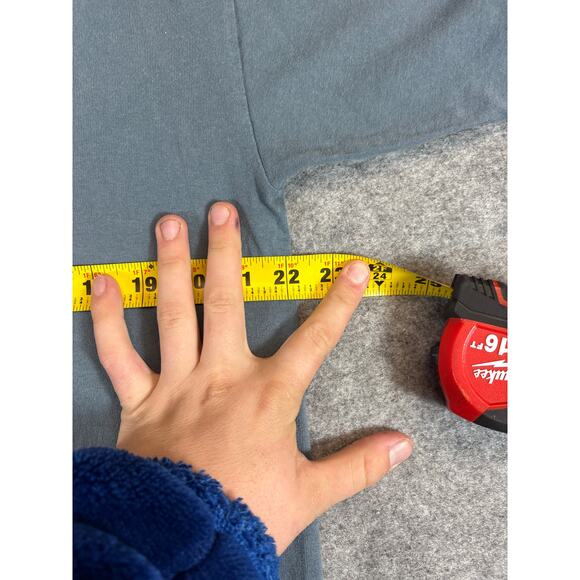 VINTAGE 90s Martina McBride Emotion Album Shirt Mens Large Blue Music Tee Y2K - Picture 3 of 7